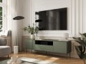 Szafka RTV EF TRESSE 180x40x54,5 zieleń mat Cama MEBLE
