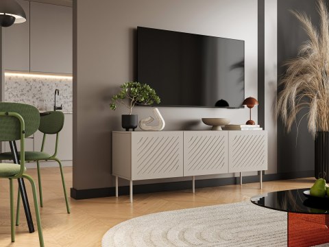 Szafka RTV SIENA 150,5x40x60 kaszmir mat Cama MEBLE Szafka RTV SIENA 150,5x40x60 kaszmir mat Cama MEBLE