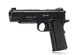 Wiatrówka pistolet RANGER 1911 Tactical KWC kal. 4,5 BBs BLOW BACK 17 strz. FULL METAL CO2 (AAKCMB770AZB) RANGER