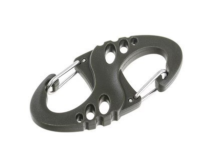 Zestaw karabińczyków Mil-Tec S-Hook - Zielony MIL-TEC Zestaw karabińczyków Mil-Tec S-Hook - Zielony MIL-TEC