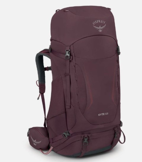 Plecak trekkingowy damski OSPREY Kyte 58 fioletowy M/L Osprey Plecak trekkingowy damski OSPREY Kyte 58 fioletowy M/L Osprey