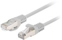 LANBERG PATCHCORD KAT.6 FTP 0.25M SZARY FLUKE PASSED Lanberg
