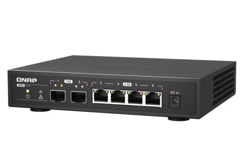 Qnap QSW-2104-2S, 4 x 2.5GbE, 2x 10GbE SFP+, unmanaged switch QNAP Qnap QSW-2104-2S, 4 x 2.5GbE, 2x 10GbE SFP+, unmanaged switch QNAP