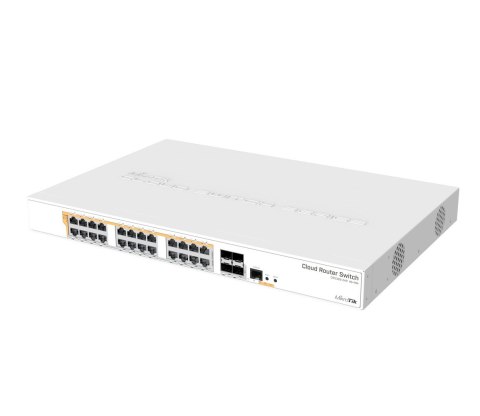 Switch Mikrotik CRS328-24P-4S+RM 28p PoE (PoE+: 24;) 450W Managed Gigabit/10G MikroTik Switch Mikrotik CRS328-24P-4S+RM 28p PoE (PoE+: 24;) 450W Managed Gigabit/10G MikroTik