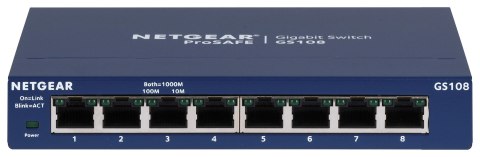 Switch Netgear GS108GE 8p Unmanaged Gigabit NETGEAR Switch Netgear GS108GE 8p Unmanaged Gigabit NETGEAR