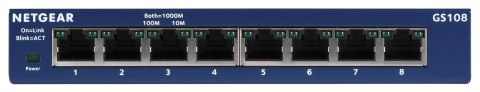 Switch Netgear GS108GE 8p Unmanaged Gigabit NETGEAR Switch Netgear GS108GE 8p Unmanaged Gigabit NETGEAR