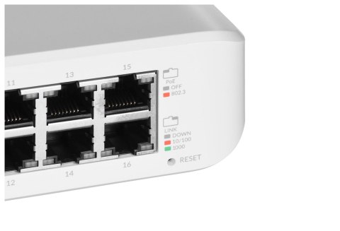 Switch Ubiquiti UniFi Lite 16 PoE 16p PoE ( PoE+: 8;) Managed Gigabit (USW-Lite-16-PoE-EU) UBIQUITI Switch Ubiquiti UniFi Lite 16 PoE 16p PoE ( PoE+: 8;) Managed Gigabit (USW-Lite-16-PoE-EU) UBIQUITI