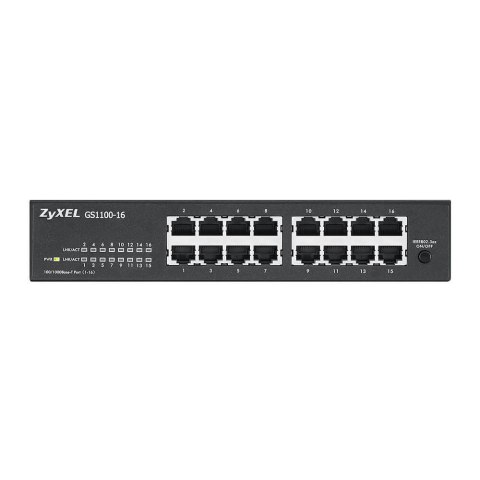 Switch Zyxel GS1100-16 16p Unmanaged Gigabit ZyXEL Switch Zyxel GS1100-16 16p Unmanaged Gigabit ZyXEL