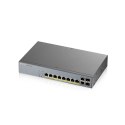 Switch Zyxel GS1350-12HP 12p PoE (PoE+: 8;) 130W Managed Gigabit ZyXEL