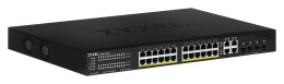 Switch Zyxel GS1920-24HP 28p PoE (PoE+: 24;) 375W Managed Gigabit ZyXEL