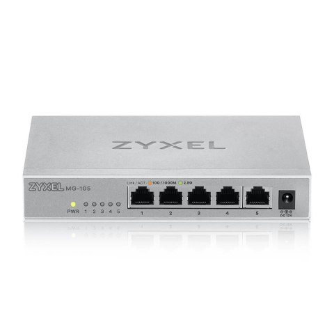 Switch Zyxel MG-105 5p Unmanaged Multigigabit ZyXEL Switch Zyxel MG-105 5p Unmanaged Multigigabit ZyXEL