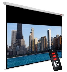 Ekran projekcyjny elektryczny AVTEK ELECTRIC CINEMA 300P 1EVE57 (sufitowy, ścienny; rozwijane elektrycznie; 290 x 163 cm; 16:9;  AVTEK