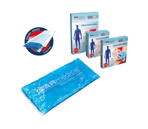 Okład żelowy zimno-ciepło 10x25cm ARmedical Okład żelowy zimno-ciepło 10x25cm ARmedical