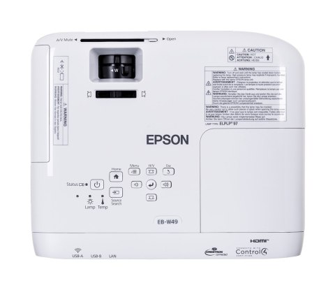 PROJEKTOR EPSON EB-W49 LCD, WXGA, 3800 ANSI, 16000:1 Epson PROJEKTOR EPSON EB-W49 LCD, WXGA, 3800 ANSI, 16000:1 Epson