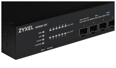 Switch Zyxel XS1930-12F 12p Managed Multigigabit/10G ZyXEL Switch Zyxel XS1930-12F 12p Managed Multigigabit/10G ZyXEL