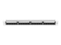 LANBERG PATCH PANEL 24 PORT 1U 19" KAT.6A UTP SZARY PPUA-1024-S Lanberg