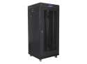 LANBERG SZAFA STOJĄCA RACK 19" 27U 600X600 DRZWI PERFOROWANE LCD CZARNA (FLAT PACK) FF01-6627-23BL Lanberg