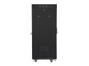 LANBERG SZAFA STOJĄCA RACK 19" 27U 600X600 DRZWI PERFOROWANE LCD CZARNA (FLAT PACK) FF01-6627-23BL Lanberg