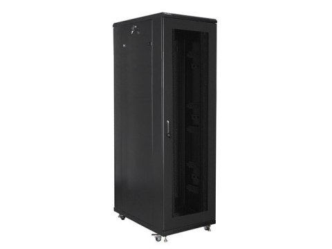 LANBERG SZAFA STOJĄCA RACK 19" 42U 800X1000 DRZWI PERFOROWANE CZARNA FF01-8042-23B Lanberg LANBERG SZAFA STOJĄCA RACK 19" 42U 800X1000 DRZWI PERFOROWANE CZARNA FF01-8042-23B Lanberg