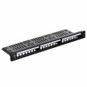 Patch panel Lanberg PPKS-1124-B (1U; 19") Lanberg