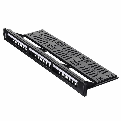Patch panel Lanberg PPKS-1124-B (1U; 19") Lanberg Patch panel Lanberg PPKS-1124-B (1U; 19") Lanberg
