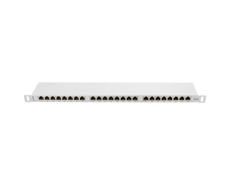 Patch panel Lanberg PPS6-0024-S (0.5U; kat. 6; 24xRJ-45) Lanberg Patch panel Lanberg PPS6-0024-S (0.5U; kat. 6; 24xRJ-45) Lanberg