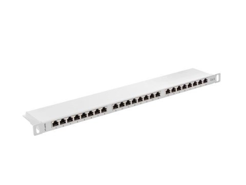 Patch panel Lanberg PPS6-0024-S (0.5U; kat. 6; 24xRJ-45) Lanberg Patch panel Lanberg PPS6-0024-S (0.5U; kat. 6; 24xRJ-45) Lanberg
