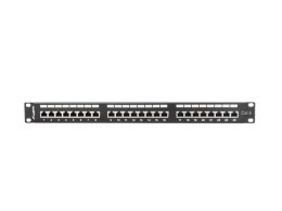 Patch panel Lanberg PPS6-1024-B (1U; kat. 6; 24xRJ-45) Lanberg