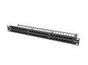 Patch panel Lanberg PPU5-1048-B (1U; 19"; kat. 5e; 48xRJ-45) Lanberg