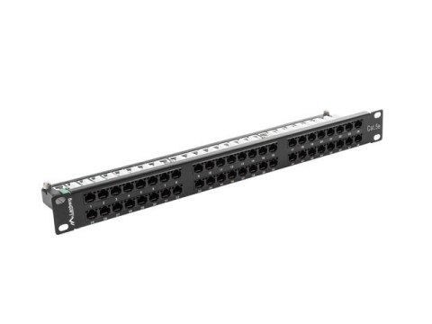 Patch panel Lanberg PPU5-1048-B (1U; 19"; kat. 5e; 48xRJ-45) Lanberg Patch panel Lanberg PPU5-1048-B (1U; 19"; kat. 5e; 48xRJ-45) Lanberg