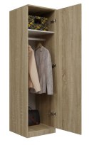 SZAFA GARDEROBA DRZWI PÓŁKI SD-50 DĄB SONOMA TOP E SHOP