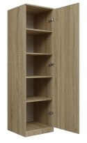 SZAFA GARDEROBA DRZWI PÓŁKI SD-50 DĄB SONOMA TOP E SHOP