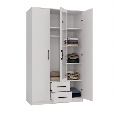 SZAFA ROMANA 120X205 BIAŁA Z LUSTREM TOP E SHOP SZAFA ROMANA 120X205 BIAŁA Z LUSTREM TOP E SHOP