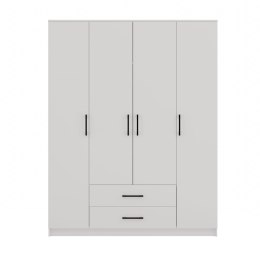 SZAFA ROMANA 160X205 BIAŁA BEZ LUSTRA TOP E SHOP