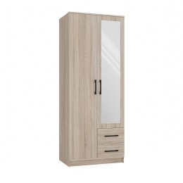 SZAFA ROMANA 80X205 SONOMA Z LUSTREM TOP E SHOP