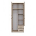 SZAFA ROMANA 80X205 SONOMA Z LUSTREM TOP E SHOP