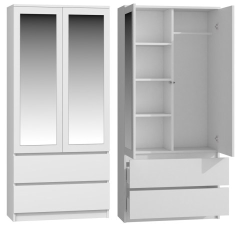 SZAFA SS-90 LUSTRO - BIEL TOP E SHOP SZAFA SS-90 LUSTRO - BIEL TOP E SHOP