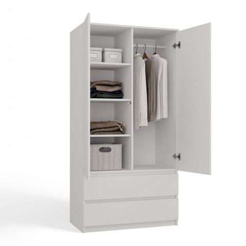 SZAFA SS-90 MALWA BIAŁY TOP E SHOP SZAFA SS-90 MALWA BIAŁY TOP E SHOP