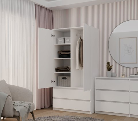 SZAFA SS-90 MALWA BIAŁY TOP E SHOP SZAFA SS-90 MALWA BIAŁY TOP E SHOP