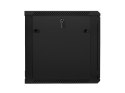 Szafa rack Lanberg WF01-6612-10B (12U; 635mm / 600mm / 600 mm; wisząca; Szklane; 19''; kolor czarny) Lanberg