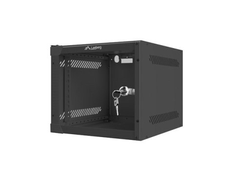 Szafa rack Lanberg WF10-2304-10B (4U; 240mm / 280mm / 310 mm; wisząca; Szklane; 10"; kolor czarny) Lanberg Szafa rack Lanberg WF10-2304-10B (4U; 240mm / 280mm / 310 mm; wisząca; Szklane; 10"; kolor czarny) Lanberg