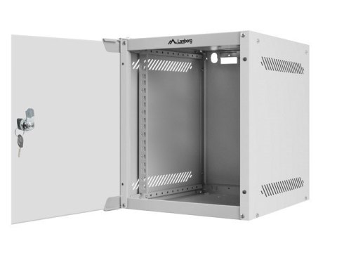 Szafa rack Lanberg WF10-2306-10S (6U; 329mm / 280mm / 310 mm; wisząca; Szklane; 10"; kolor szary) Lanberg Szafa rack Lanberg WF10-2306-10S (6U; 329mm / 280mm / 310 mm; wisząca; Szklane; 10"; kolor szary) Lanberg