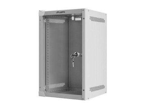 Szafa rack Lanberg WF10-2309-10S (9U; 462mm / 280mm / 310 mm; wisząca; Szklane; 10"; kolor szary) Lanberg Szafa rack Lanberg WF10-2309-10S (9U; 462mm / 280mm / 310 mm; wisząca; Szklane; 10"; kolor szary) Lanberg