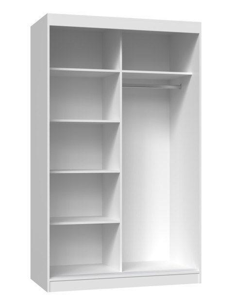Szafa z drzwiami przesuwnymi IGA 120x61xH200 biel TOP E SHOP Szafa z drzwiami przesuwnymi IGA 120x61xH200 biel TOP E SHOP