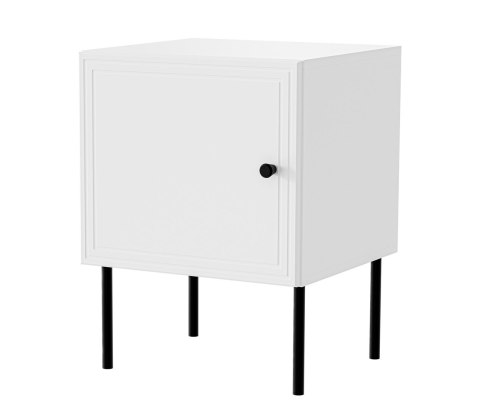 Szafka nocna 2sz PALAZZO BIS 45x39xH59 biały mat Cama MEBLE Szafka nocna 2sz PALAZZO BIS 45x39xH59 biały mat Cama MEBLE