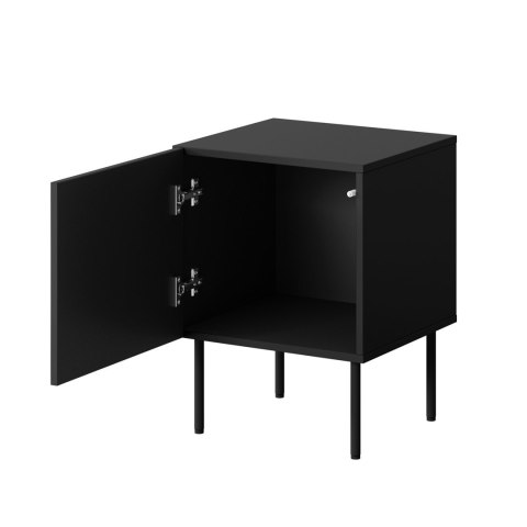 Szafka nocna 2szt. PALAZZO 44,5x40x59 czarny + dąb craft Cama MEBLE Szafka nocna 2szt. PALAZZO 44,5x40x59 czarny + dąb craft Cama MEBLE