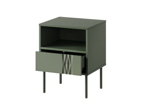 Szafka nocna 2szt TRESSE 44x40x53 zieleń mat Cama MEBLE Szafka nocna 2szt TRESSE 44x40x53 zieleń mat Cama MEBLE