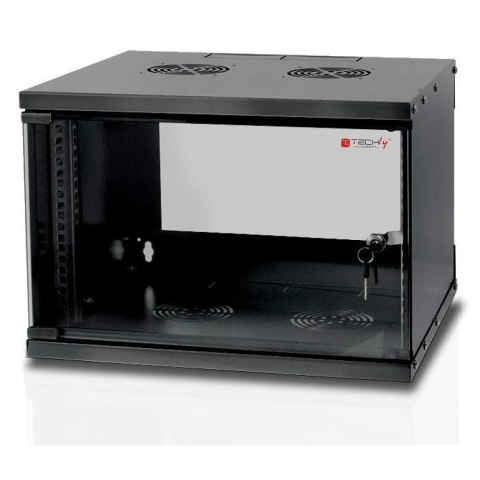 TECHLY SZAFKA WISZĄCA ECO 19 6U/320MM ZMONTOWANA C TECHly TECHLY SZAFKA WISZĄCA ECO 19 6U/320MM ZMONTOWANA C TECHly