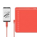 Tablet graficzny Huion HS611 Red HUION