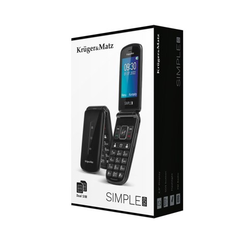 KRUGER & MATZ TELEFON DLA SENIORA SIMPLE 929 Kruger & Matz KRUGER & MATZ TELEFON DLA SENIORA SIMPLE 929 Kruger & Matz